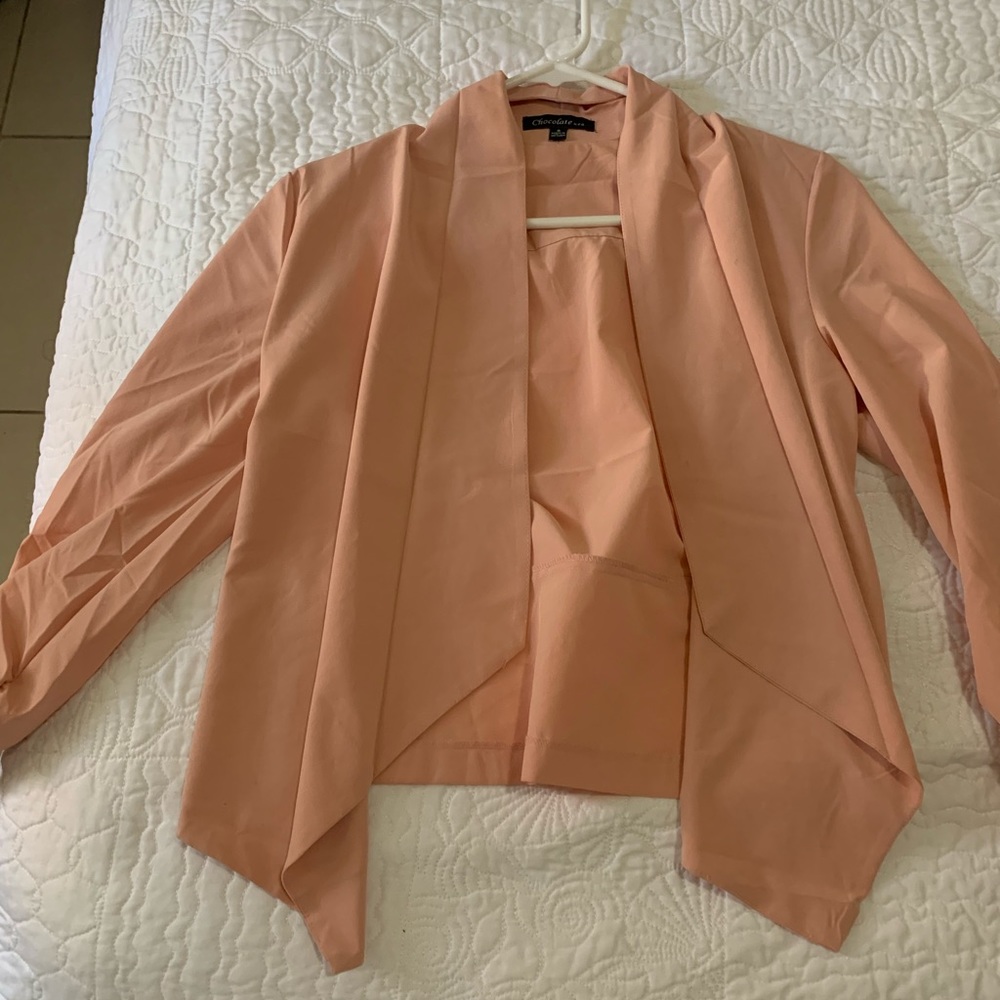 Pink blazer